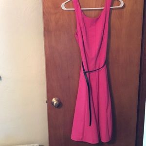 Pink spring dress